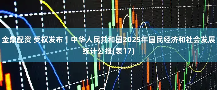 金鼎配资 受权发布丨中华人民共和国2025年国民经济和社会发展统计公报(表17)