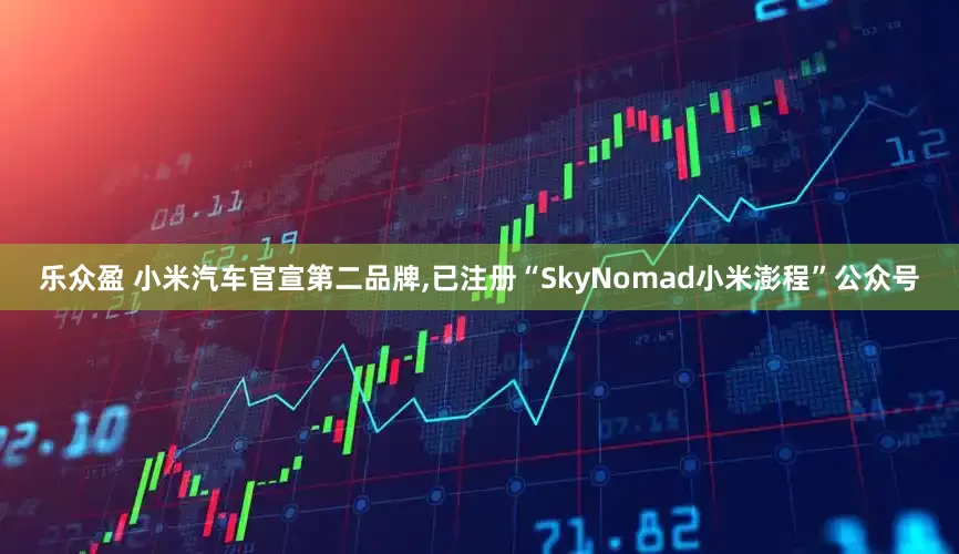 乐众盈 小米汽车官宣第二品牌,已注册“SkyNomad小米澎程”公众号